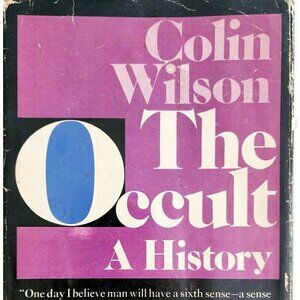 1971 The Occult A History Colin Wilson HC w/ Dust Jacket Crowley Rasputin E23